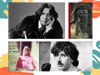El fantasma de Canterville - Oscar Wilde  - novela - cuento largo - nouvelle - Charly Garcia - León Gieco - Rock argentino - clásicos ingleses - Libros y compañía - música - rock 