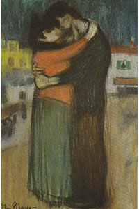El abrazo - Pablo Picasso 