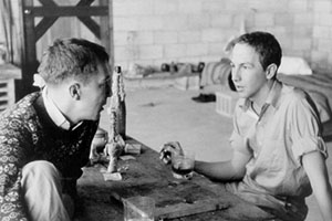 Jasper Johns y Robert Rauschenberg