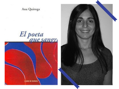 El poeta que sangraAna Quiroga - trenINSOMNE - Soledad Hessel - Editorial Ciudad de Lectores - cuentos - miedo - terror - lecturas 